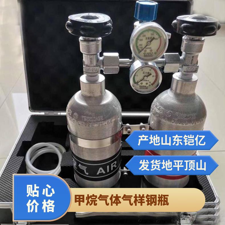 XZJ-4A甲烷气体气样钢瓶带流量计及软管检测校准气样
