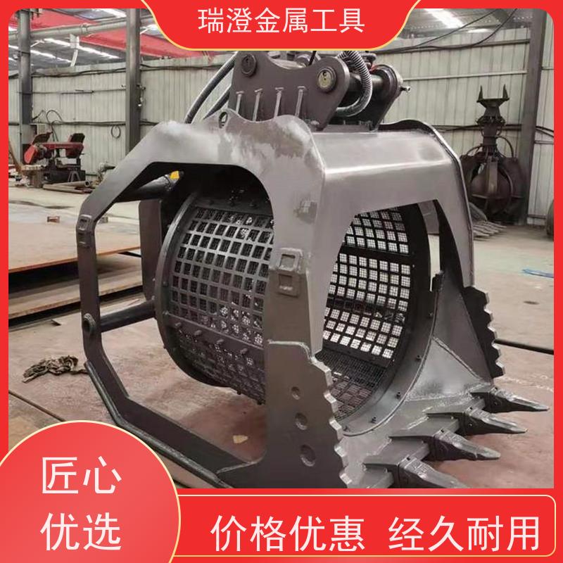 瑞澄挖机属具 矿石分级 滚筒筛机 高效均匀 严格品控