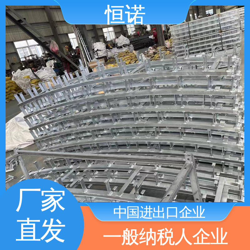 恒诺 按需定制 防腐性好 隧道弧形接触网预埋槽道 源头工厂