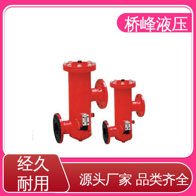 桥峰液压 回复迅速 品质优良 方便快捷 精良大流量双筒过滤器