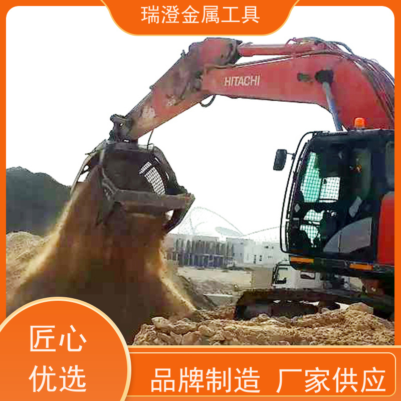 瑞澄挖机属具 沙子筛选 滚筒筛液压 提高效率 严格品控