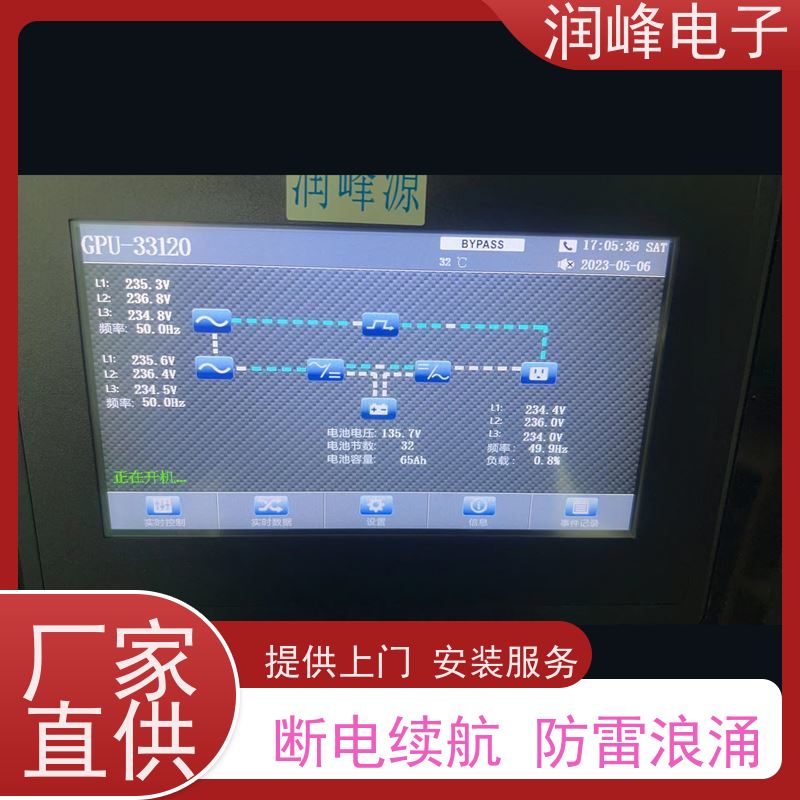 制造业控制系统 UPS不间断电源 免费选型 精密仪器设备工业级