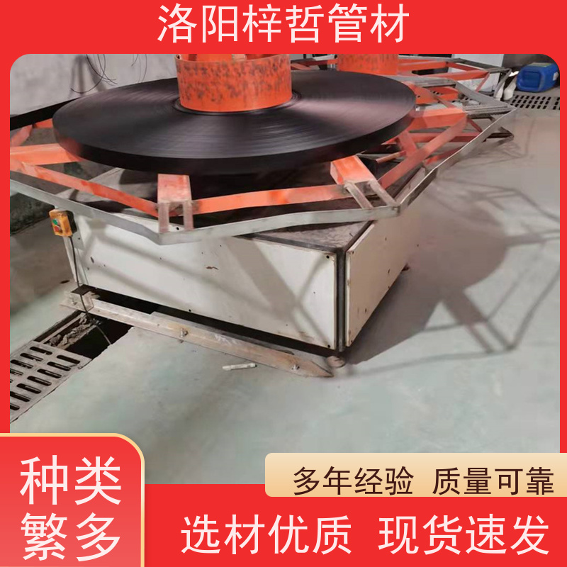 PP双高筋缠绕管DN1000*SN12.5 HDPE钢带波纹管SN8 中空壁井筒管