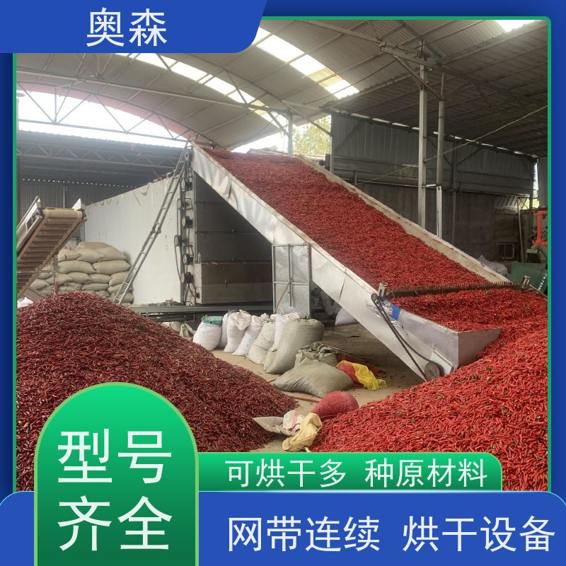 奥森 食品干燥设备 网带式烘干机 兼容性强 性价比高