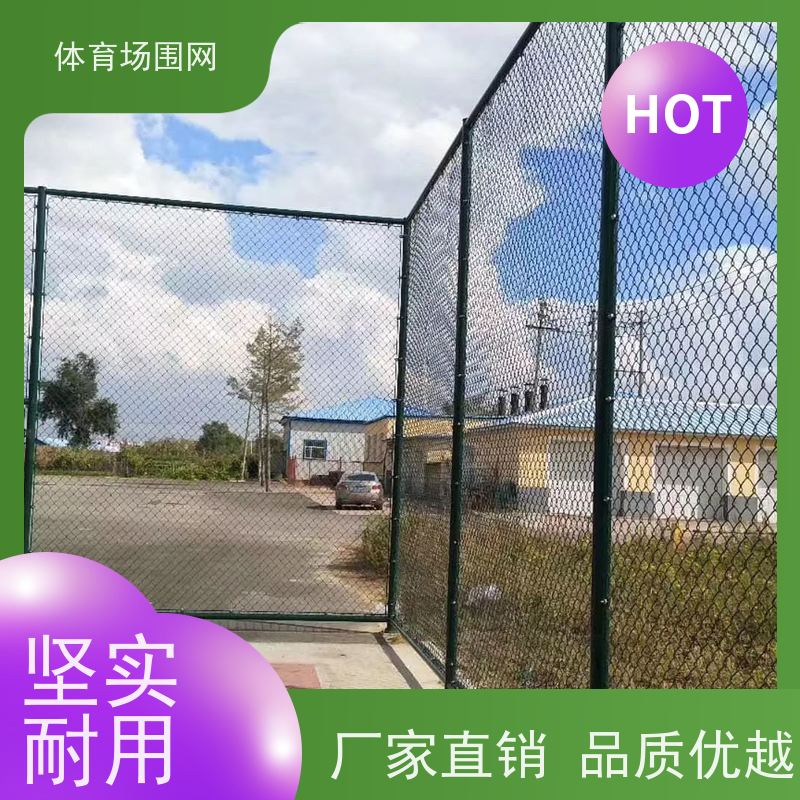 体育场球场围栏网厂 楼顶安全围网 室外篮球网 运动场操场防护网施工