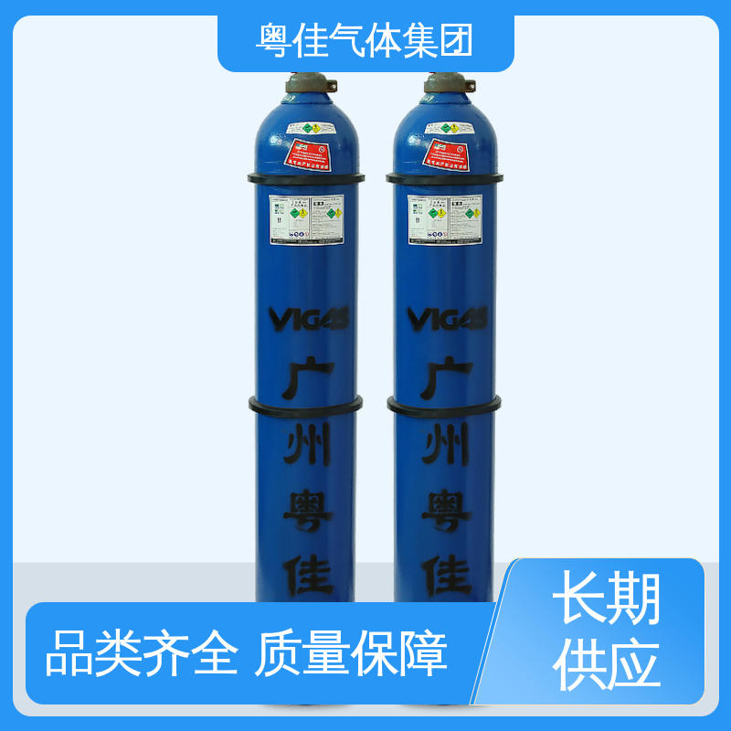 粤佳气体 液态氧气 多种钢瓶规格 废水处理用 螺纹出口G5/8