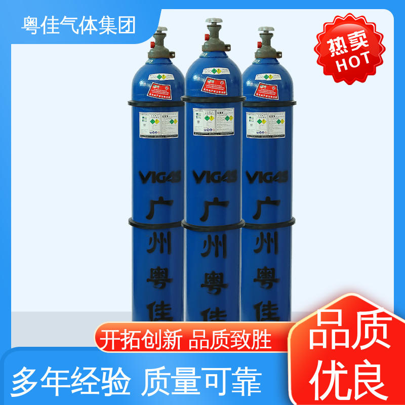 粤佳气体 液态氧气 国标接口QF-2 废水处理用 专危化品车辆配送