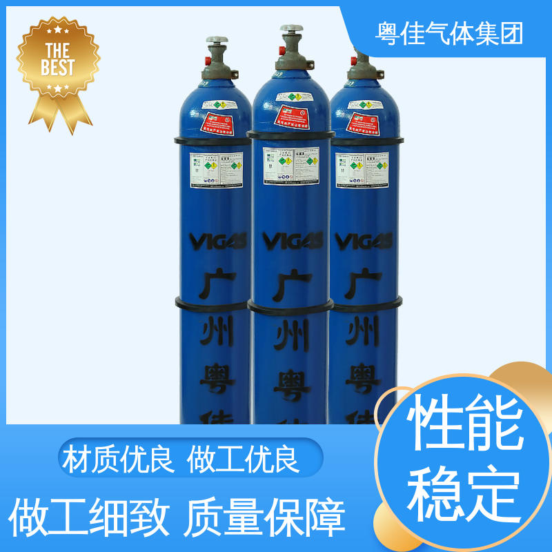 多种钢瓶规格 液态氧气 国标接口QF-2 潜水作业支持用 粤佳气体