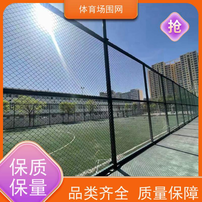 温年篮球训练场围网 勾花体育场围栏 操场防护围栏网 按图纸定制