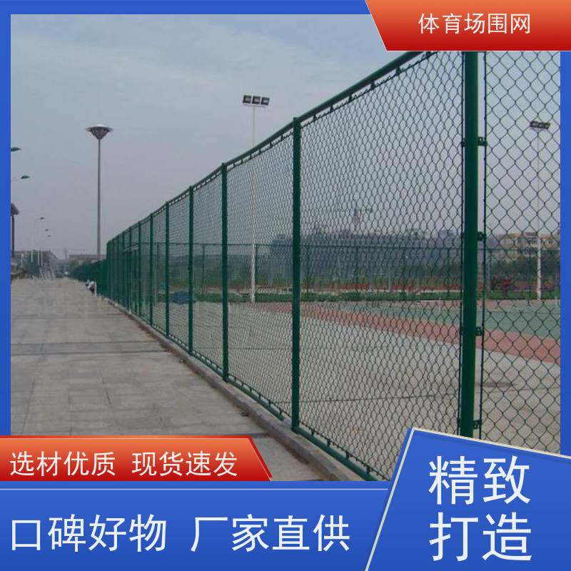 辰思 室外羽毛球场排球场隔离护栏网 浸塑镀锌防撞击美观铁丝网