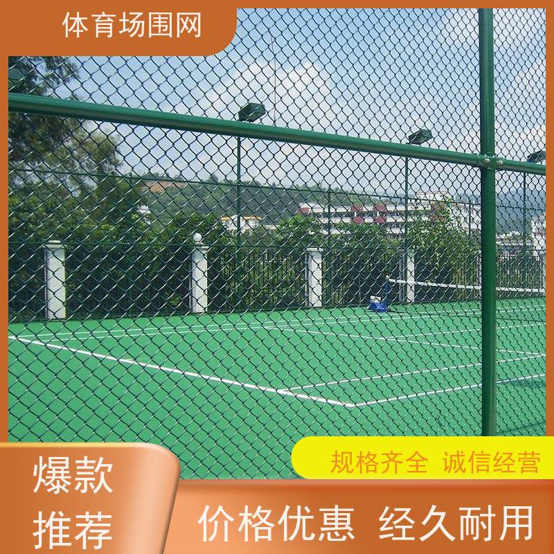 球场护栏网安全防护栏喷塑 小区厂区围墙隔离护 栏网生产