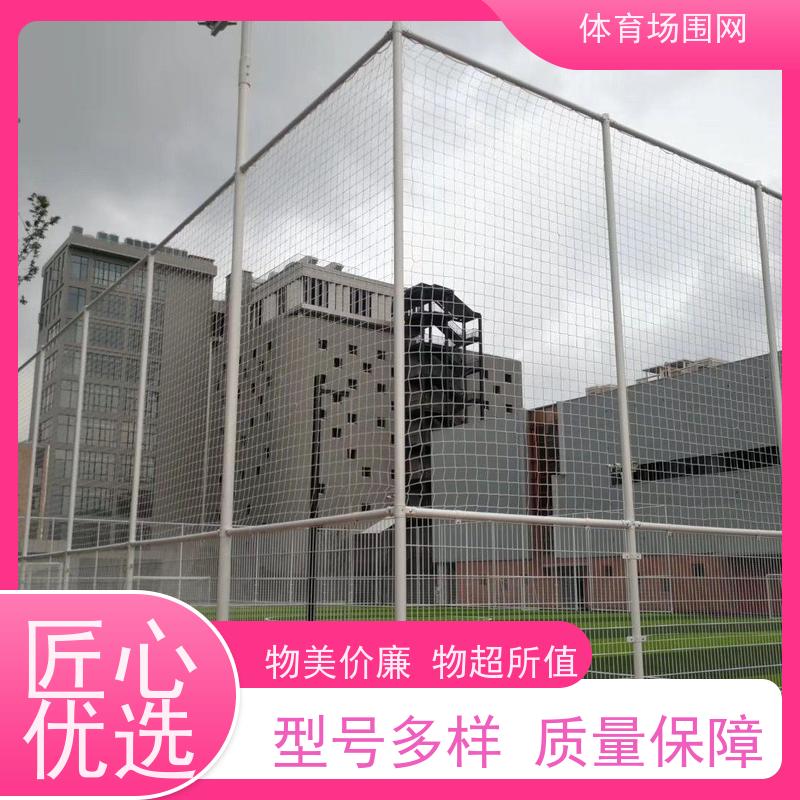 学校体育场球场围栏批发 铁丝包塑护栏网防腐蚀 防腐防锈 便于安装