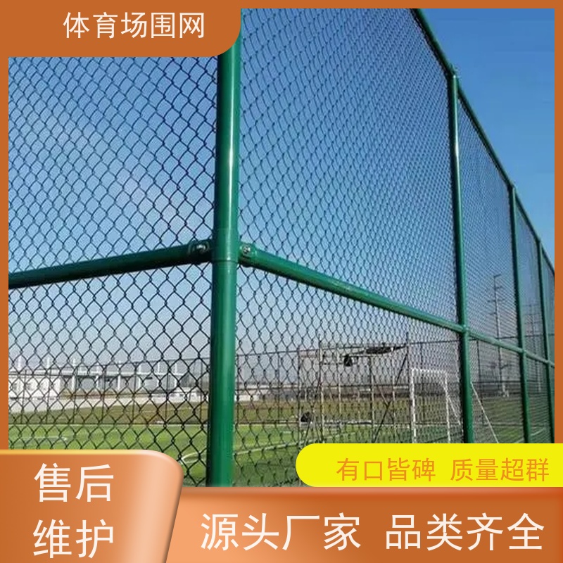 包塑勾花球场围网 供应围栏网生产厂家 防腐防锈不开裂