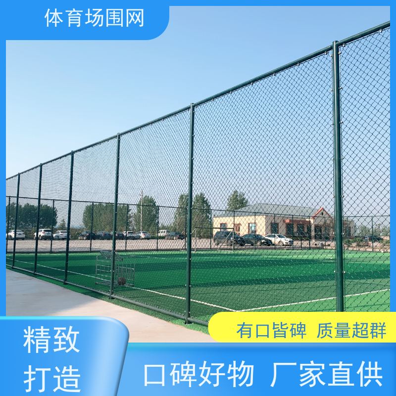 门球场围网 打砂喷塑 绿色 高度3m 预埋或法兰盘安装 重量5kg 5mm