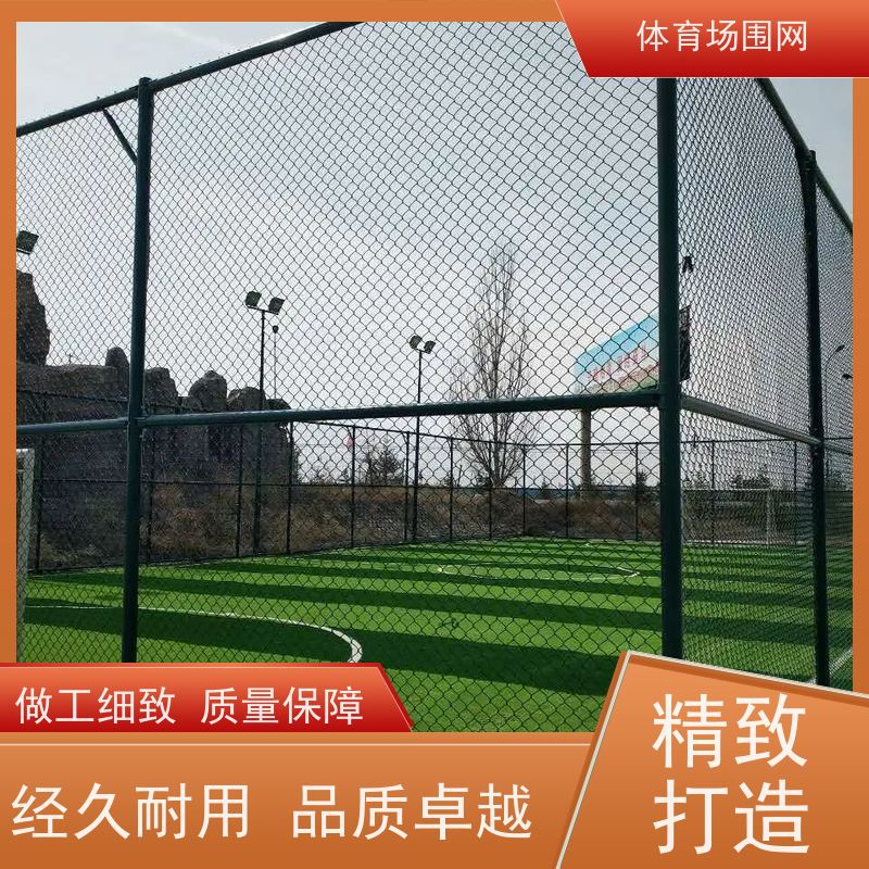 运动场球场围栏低碳钢丝包塑处理防腐防锈经久耐用方便安装