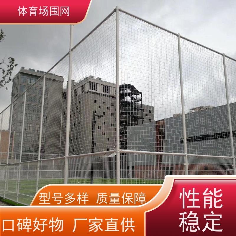 鑫环华 包塑勾花体育场围网 室外4米高抗撞击 足球篮球排球场围栏网