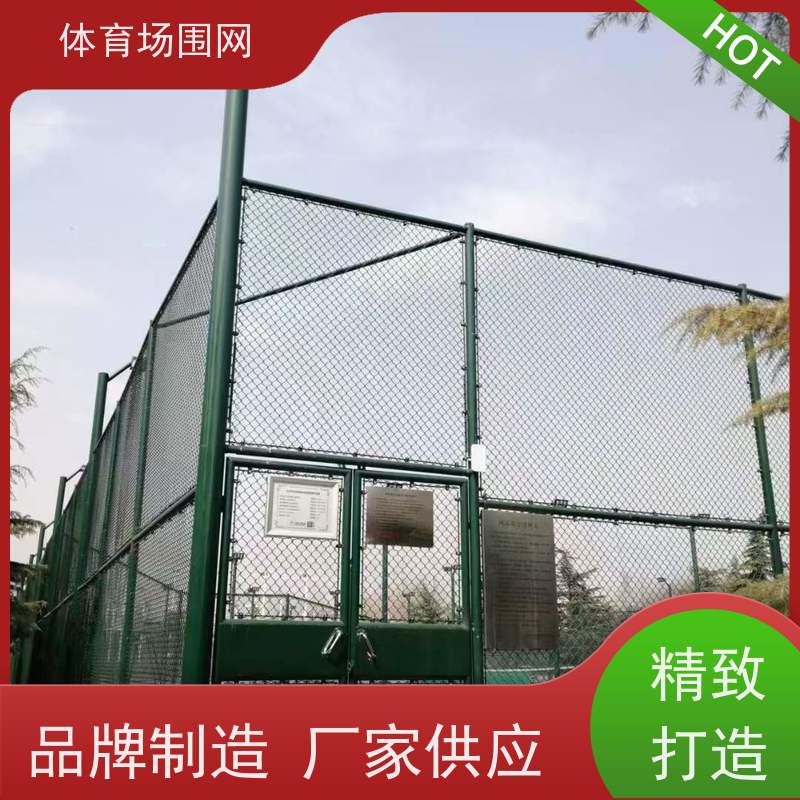 泰航 运动场围栏 足球网球训练场浸塑镀锌勾花球场围网