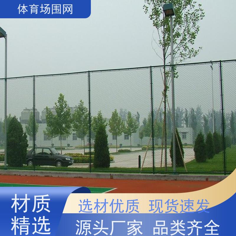 小区蓝球场隔离网围栏 户外体育场防护网 勾花网护栏学校球场护栏网