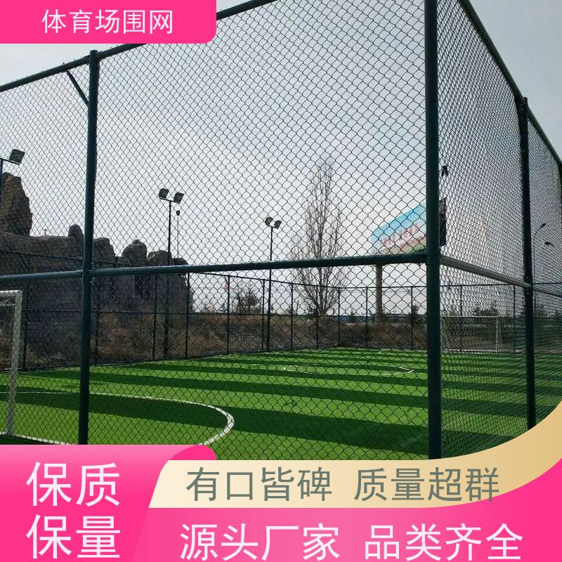 税源 运动场操场护栏 足球网球训练场浸塑镀锌勾花围网