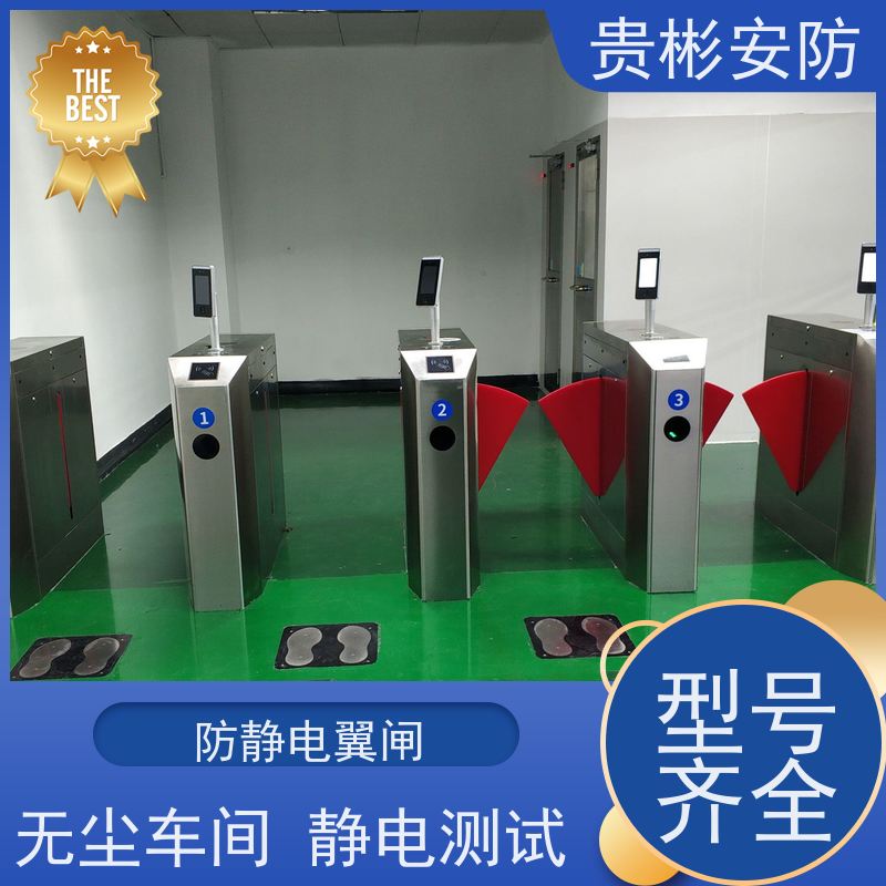 贵彬安防 esd门禁系统一体机 双脚人体综合测试仪 全国供应
