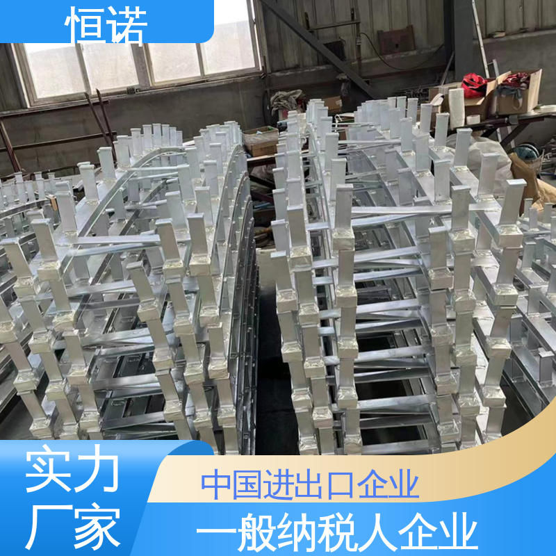 恒诺 质量保障 防腐性好 隧道弧形接触网预埋槽道 支持异形件定制
