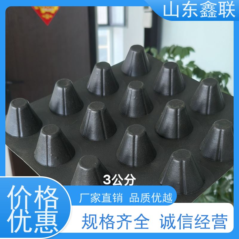 鑫联新新 凹凸型鑫联新 屋顶花园种植网状交织排 绿化疏水板