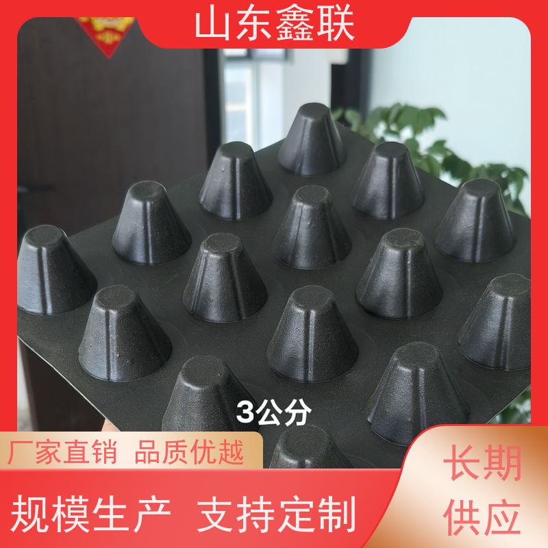 H20园林绿化凹凸型排水板 车库顶板绿化排蓄水板厂