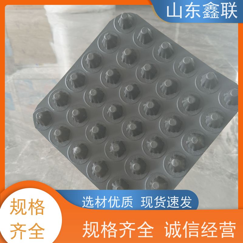 凹凸型排蓄水板 H20 H25 H30厚塑料排水板 抗压型疏水板