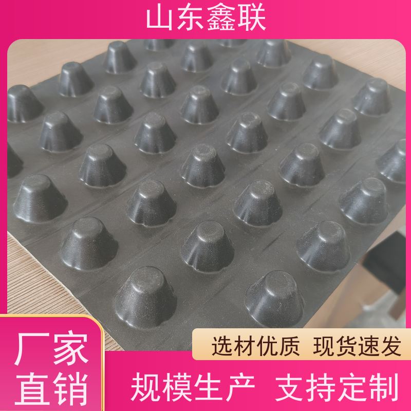 建筑上下层用排蓄水板 聚乙烯PE万高20mm疏水板 隧道用防排水板