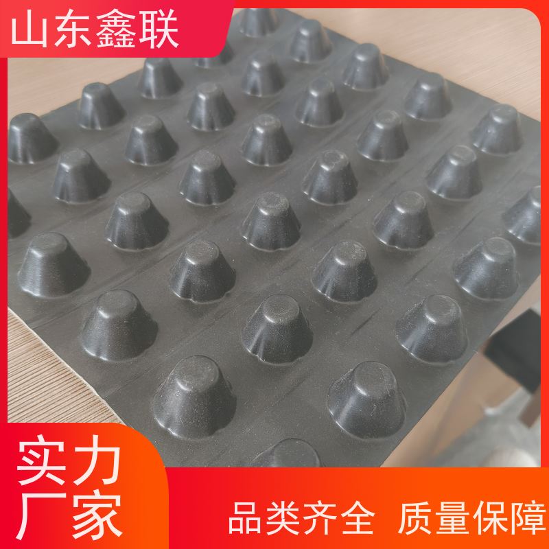 鑫联新排水板塑料屋顶绿化花园阻根高强度疏导滤水板