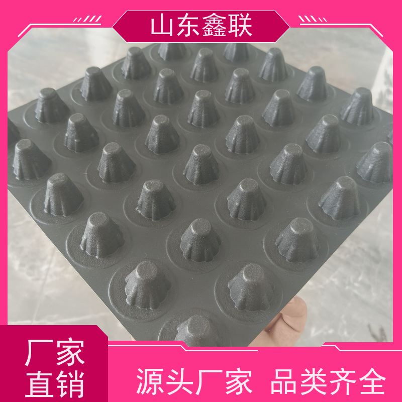 双泽 耐根穿刺车库底板排水板 h14凹凸型阻根塑料疏水板