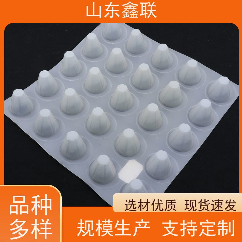 车库凹凸型排水板 高密度聚乙烯16高分子异形片鑫联新