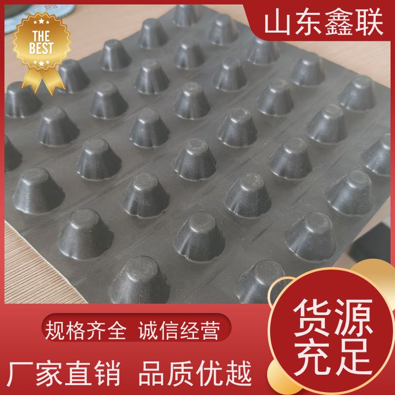 顶花园HDPE塑料凹凸排水板 H60 PVC板供货疏水板 蓄水板