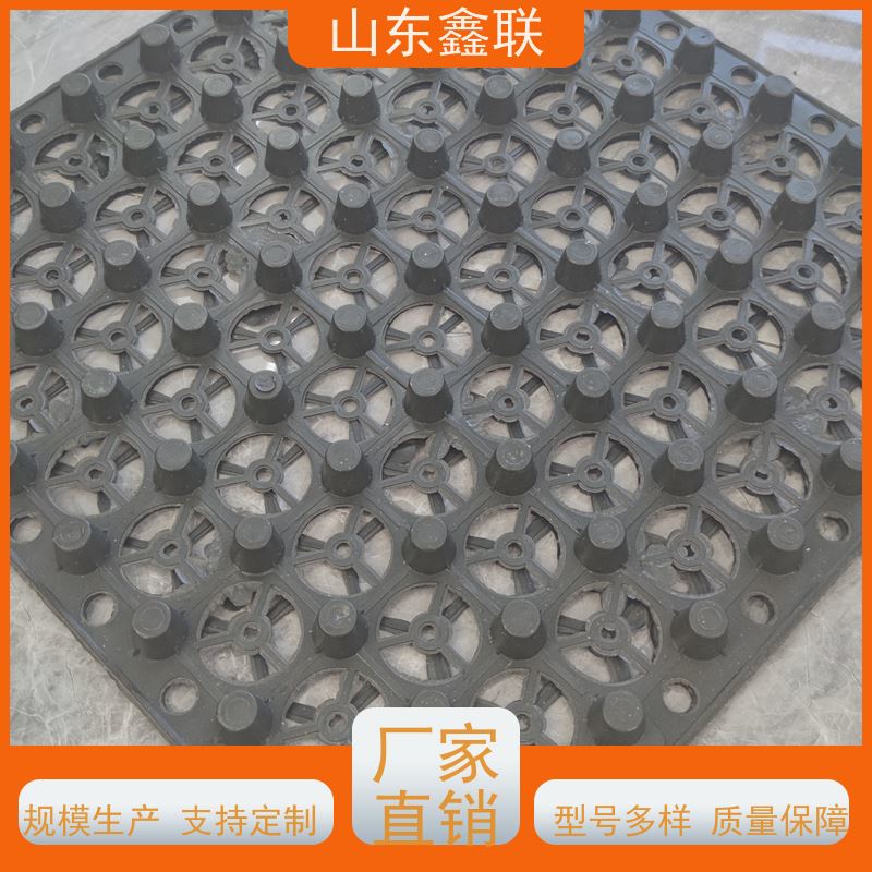 楼顶花园工程绿化排水板 车库顶板阻根疏水板长 沙 虹吸排水收集系统