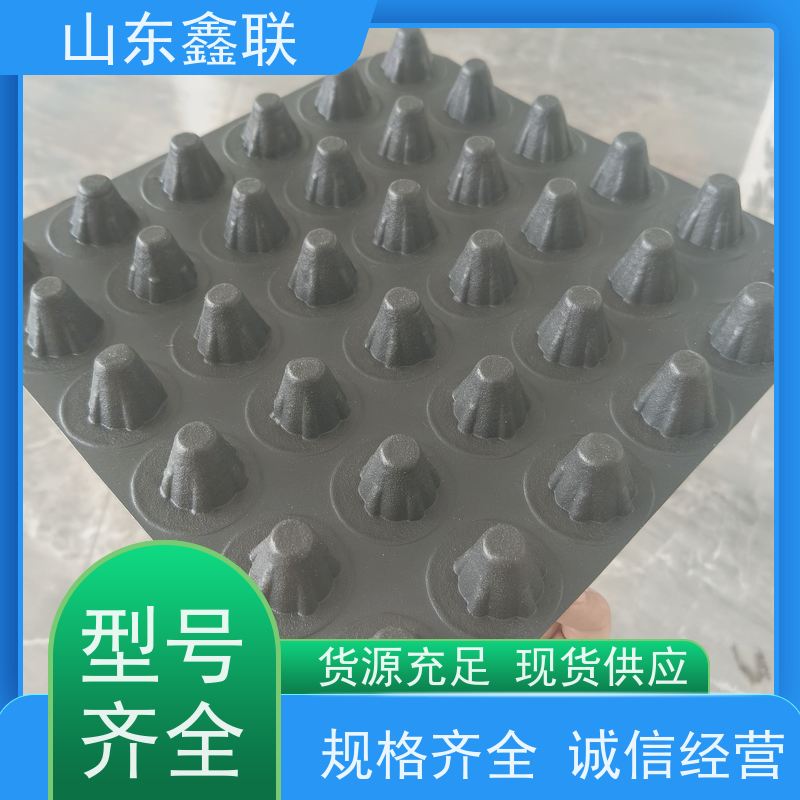 垃圾填埋场三维土工防排水板 HDPE三肋复合排水网 覆200g长丝布