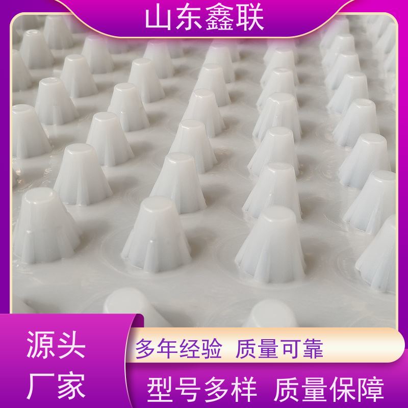 减少阻塞 耐高温 公园绿化车库顶阻根排水板 锦鹏