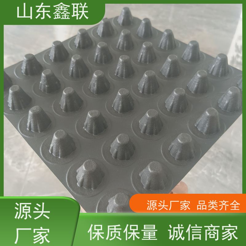 凹凸型排蓄水板 地下车库沥水板 25高 白色 绿色 品质保证