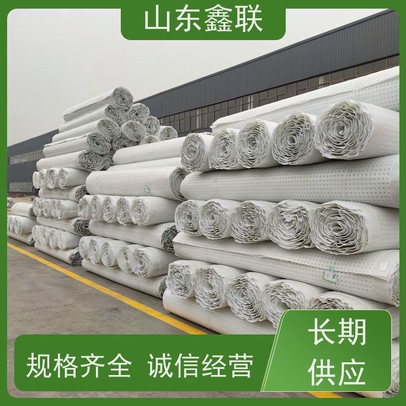 绿色凹凸塑料鑫联新25高花园种植绿化排疏板施工简单