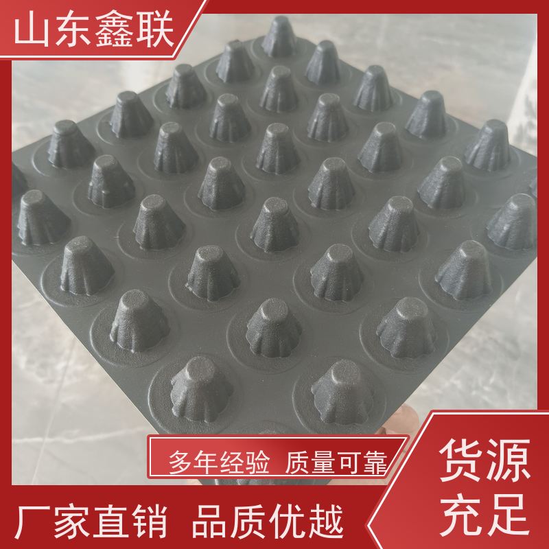 凹凸型塑料排水板 建筑工程用 高强度滤水性好 万高
