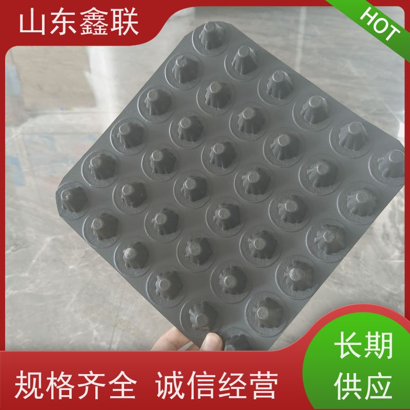 鑫联新 排水板厂家 绿化车库耐腐蚀H30凹凸疏水板 厂家直发