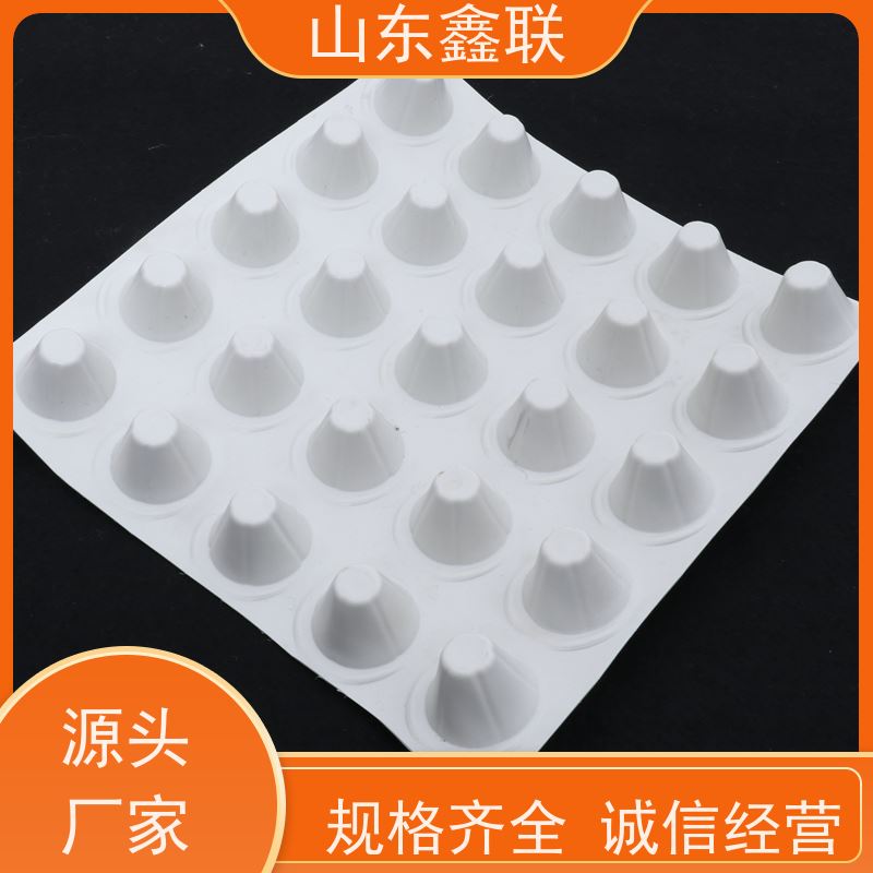 虹吸排水板 足球场绿化 地库底板 高密度聚乙烯 高分子防护排水异形片