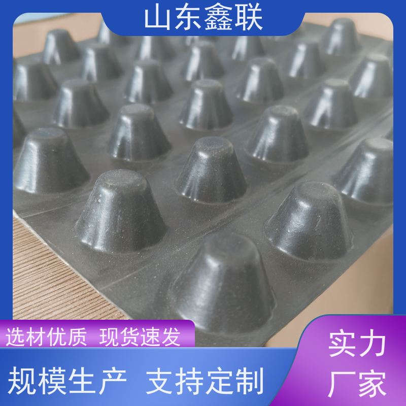 HDPE塑料排水板20mm高凹凸型排蓄水板楼顶绿化用疏水板滤水板
