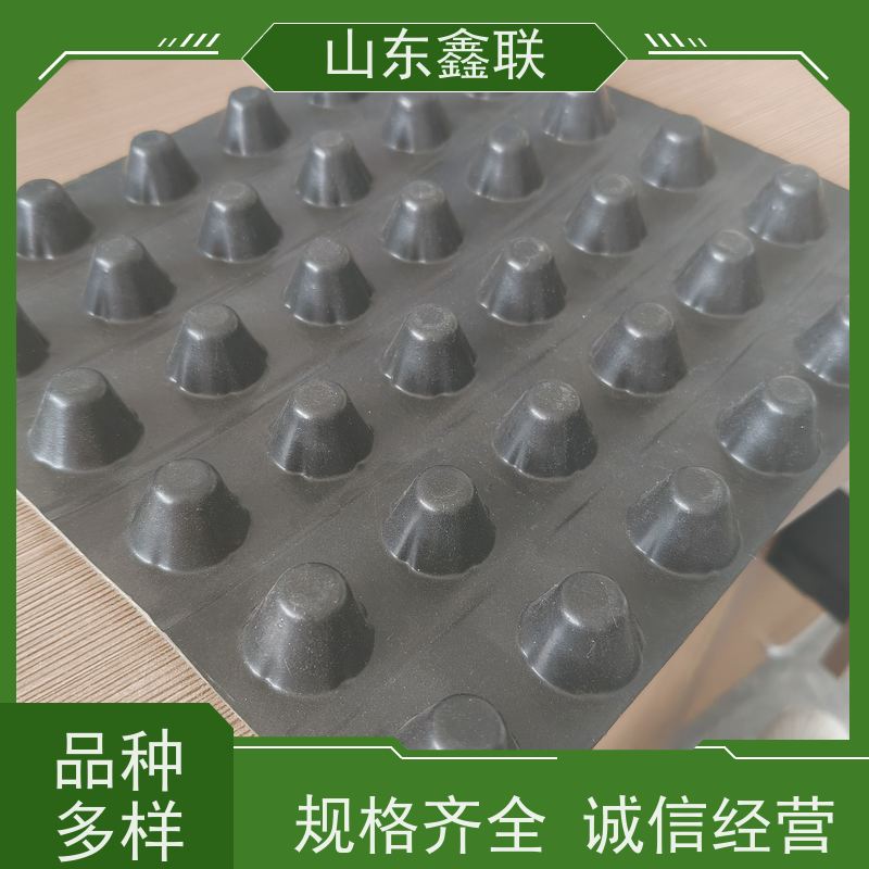 车库顶板防水排水板 16高导水板 高密度聚乙烯塑料疏水板鑫联新
