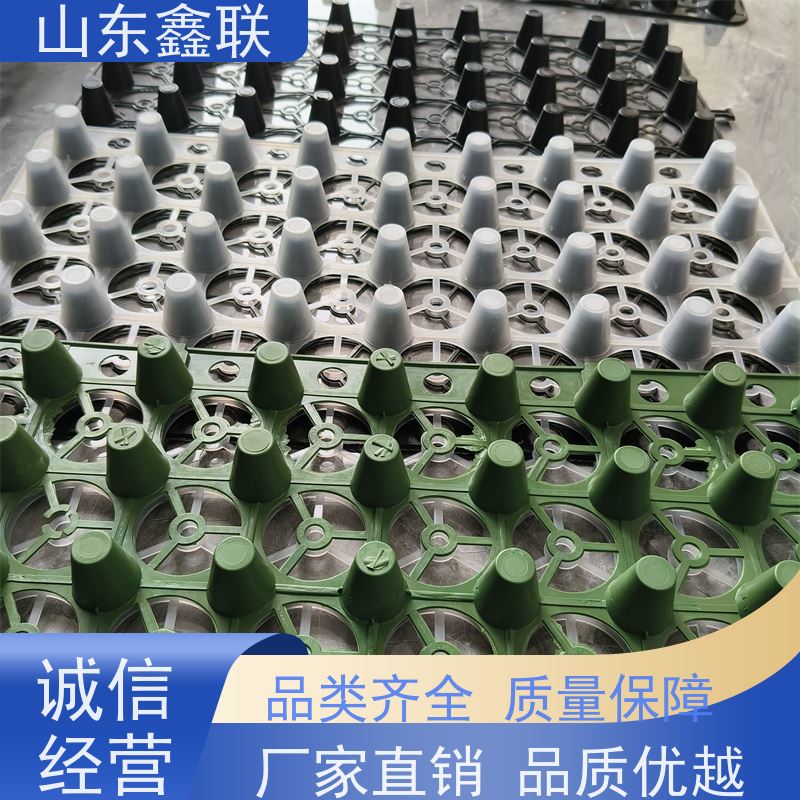 塑料凸型排水板 导水导水板车库顶板防潮疏水板 施工方便 工期短