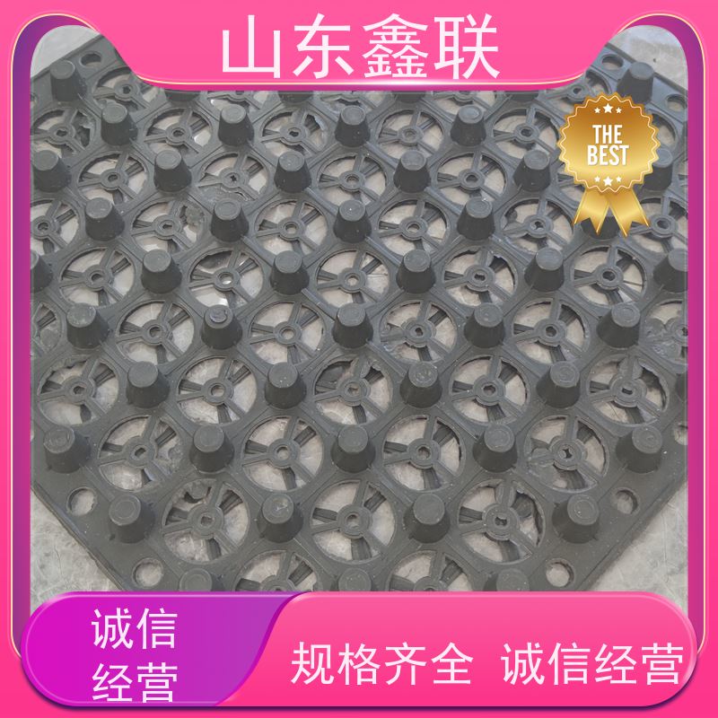 聚丙烯树脂渗排水盲板 铁路挡土墙3cm包布渗排网垫 网状交织排水板