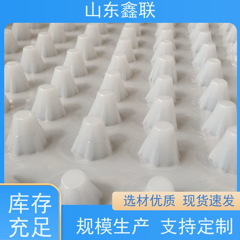 普通料排水板塑料再生 防穿刺车库塑料凹凸型蓄水疏水板
