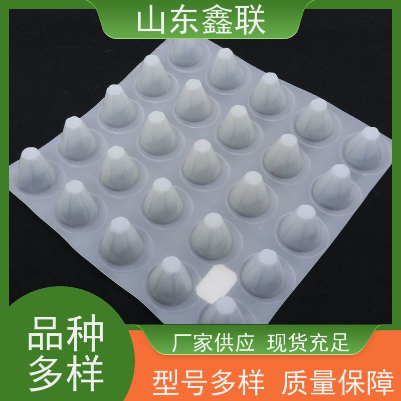 HDPE塑料排水板 H30排水保护板 车库顶板滤水板直供 少货必赔