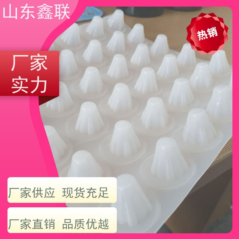 车库顶板HDPE虹吸排水板 塑料凹凸型隔离滤水板疏水板海绵城市