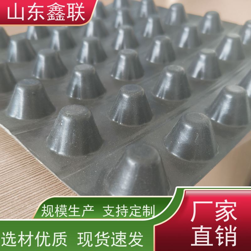 高密度聚乙烯排水板 车库顶板用凹凸型排水疏水板
