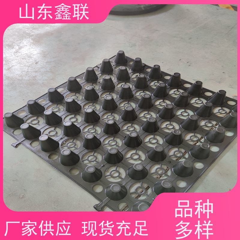 加强型塑料排蓄水板 HDPE凹凸疏水板车库顶板鑫联新 规格可定制